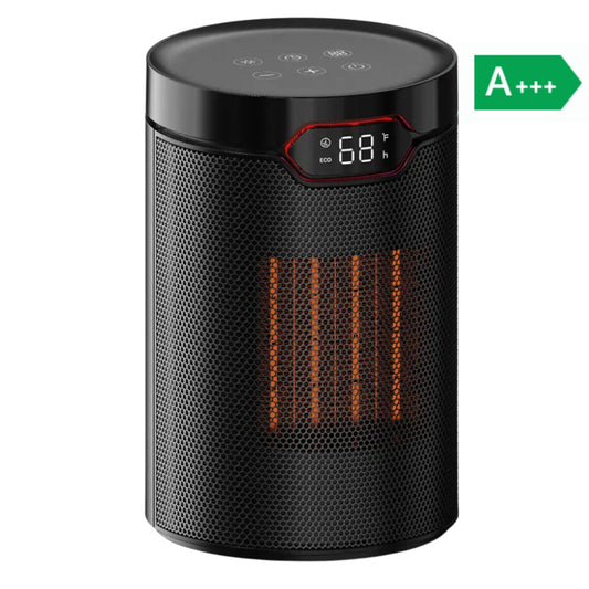 Aeroterma electrica CONOPU® 1500W termostat digital, Telecomandă, Silențios, Ventilator ceramic, 25mp, A+++